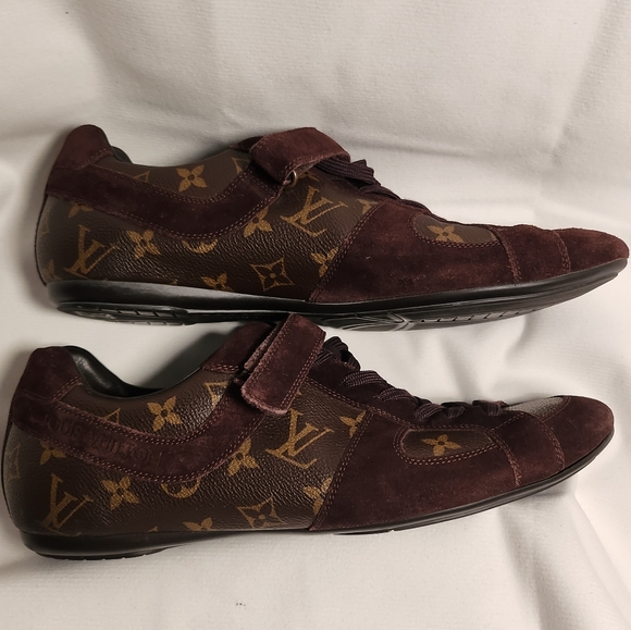 Louis Vuitton Globe Trotter Monogrammed Sneaker. Men's Or Women's. LV Size 8.5 - Picture 2 of 10